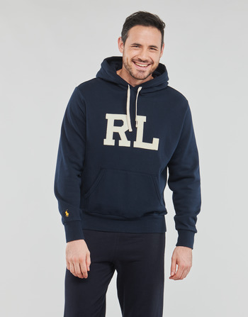 textil Herre Sweatshirts Polo Ralph Lauren K224SC23A-LSPOHOODM4-LONG SLEEVE-SWEATSHIRT Marineblå / Cruise / Navy