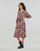 textil Dame Lange kjoler Vero Moda VMJAWI Pink / Sort