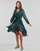 textil Dame Lange kjoler Freeman T.Porter RAFINA CHECKERS Flerfarvet