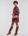 textil Dame Korte kjoler Liu Jo WF2317 Bordeaux / Pink