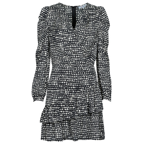 textil Dame Korte kjoler Morgan RDOTA Sort / Hvid