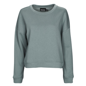 textil Dame Sweatshirts Pieces PCCHILLI LS SWEAT Grøn
