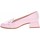 Sko Dame Højhælede sko Wonders D9803 Hvid, Pink