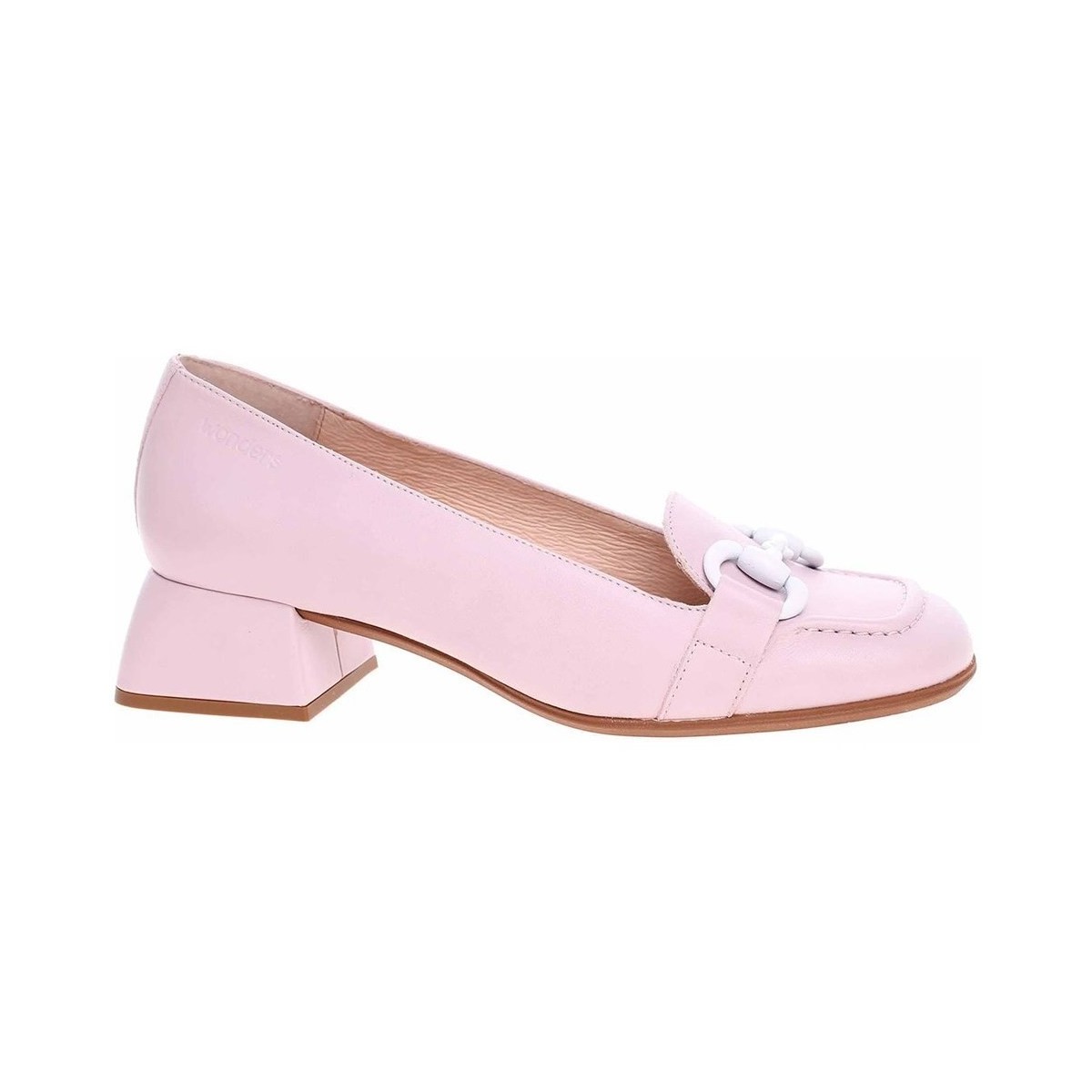 Sko Dame Højhælede sko Wonders D9803 Hvid, Pink