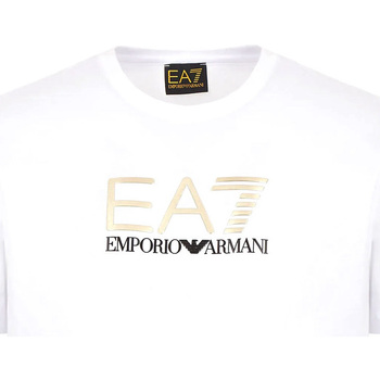 textil Herre T-shirts & poloer Ea7 Emporio Armani 3LPT24 PJM9Z Hvid