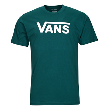 textil Herre T-shirts m. korte ærmer Vans VANS CLASSIC Mørk / Blågrøn-hvid
