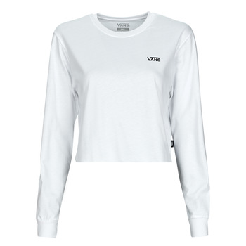 textil Dame Langærmede T-shirts Vans JUNIOR V LS CROP Hvid