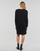 textil Dame Korte kjoler Only ONLFIA KATIA L/S DRESS CC KNT Sort