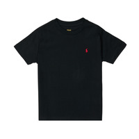 textil Børn T-shirts m. korte ærmer Polo Ralph Lauren LILLOW Sort