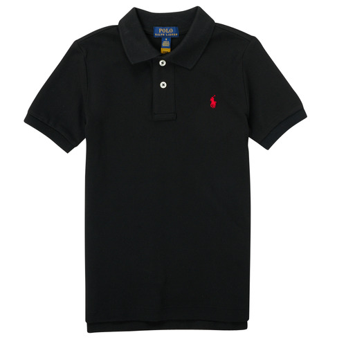 textil Dreng Polo-t-shirts m. korte ærmer Polo Ralph Lauren 322603252001 Sort