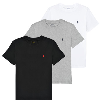 textil Dreng T-shirts m. korte ærmer Polo Ralph Lauren  Flerfarvet