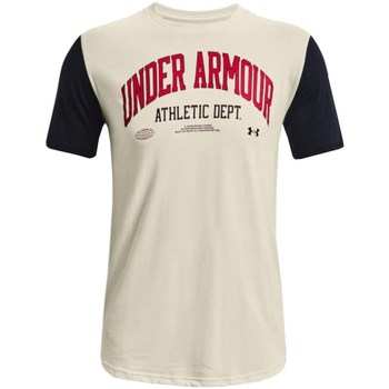 textil Herre T-shirts m. korte ærmer Under Armour Athletic Dept Hvid
