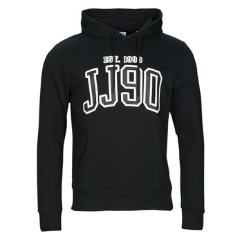 textil Herre Sweatshirts Jack & Jones JJCEMB SWEAT HOOD Sort
