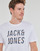 textil Herre T-shirts m. korte ærmer Jack & Jones JJXILO TEE SS CREW NECK Hvid