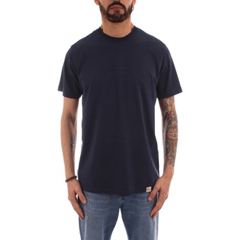 textil Herre T-shirts m. korte ærmer Roy Rogers P22RRU659C748XXXX Blå