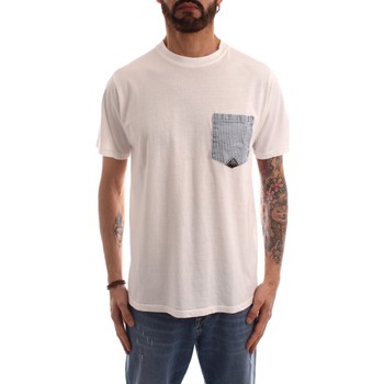 textil Herre T-shirts m. korte ærmer Roy Rogers P22RRU633C748XXXX Hvid