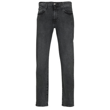 textil Herre Straight fit jeans Levi's 502 TAPER Mørk / Sort / Slidt / In