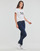 textil Dame Jeans - skinny Levi's 721 HIGH RISE SKINNY Mørk / Indigo / Slidt / In