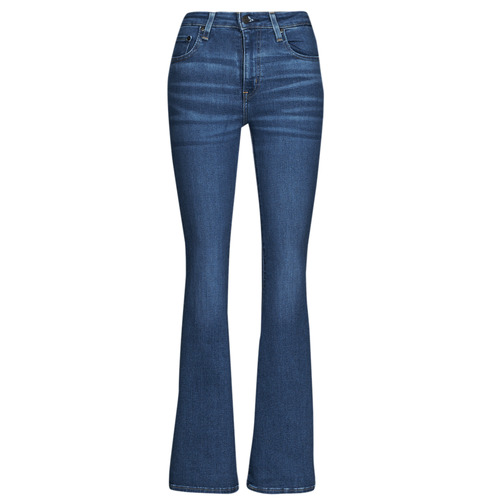 textil Dame Jeans med vide ben Levi's 726  HR FLARE Blå