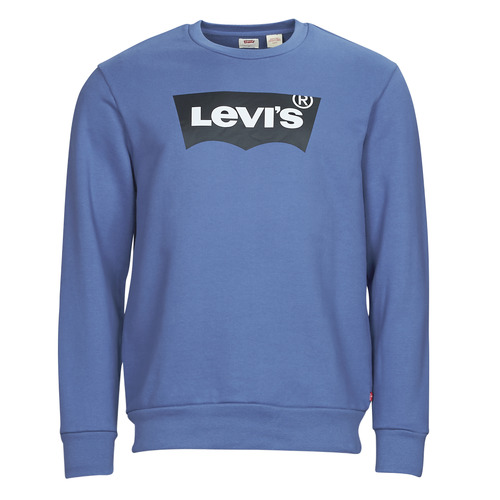 textil Herre Sweatshirts Levi's STANDARD GRAPHIC CREW Sunset / Blå