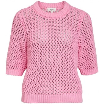 textil Dame Pullovere Object Ronaska Knit - Begonia Pink Pink