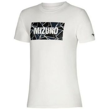 textil Herre T-shirts m. korte ærmer Mizuno Athletic Tee Hvid