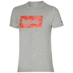 textil Herre T-shirts m. korte ærmer Mizuno Athletic Tee Grå