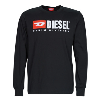 textil Herre Langærmede T-shirts Diesel T-JUST-LS-DIV Sort
