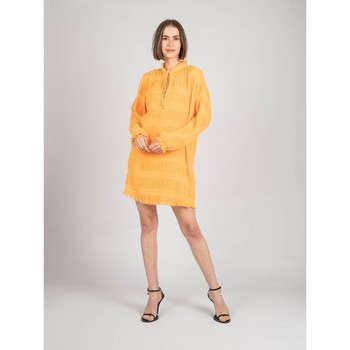 textil Dame Korte kjoler Patrizia Pepe 8A0854/A8R2 Orange