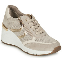 Sko Dame Lave sneakers Marco Tozzi SEPT Beige / Guld