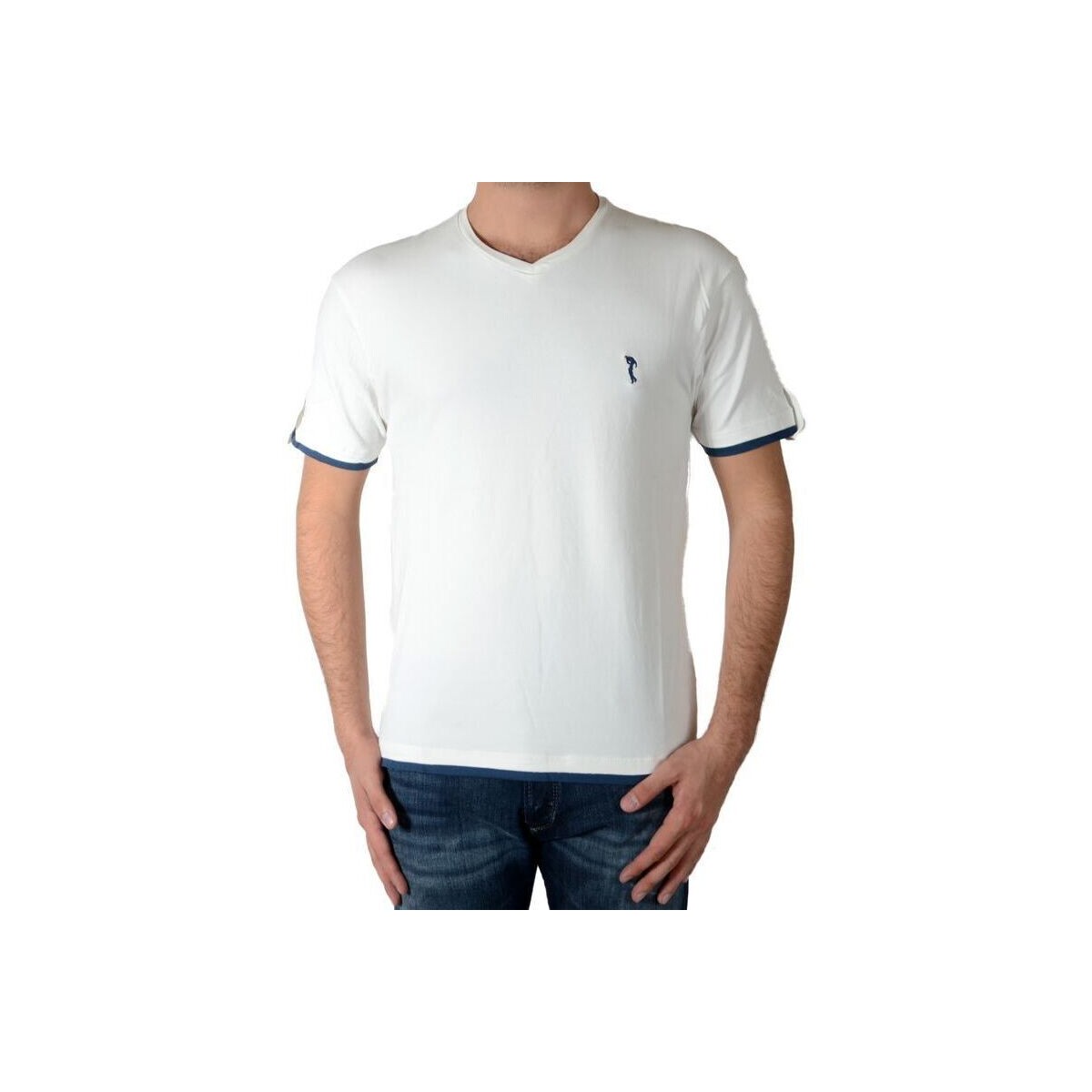 textil Herre T-shirts m. korte ærmer Marion Roth 55782 Beige