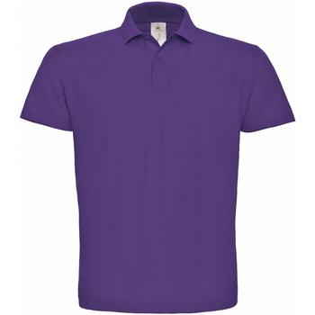 textil Herre Polo-t-shirts m. korte ærmer B And C PUI10 Violet