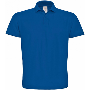textil Herre Polo-t-shirts m. korte ærmer B And C PUI10 Blå