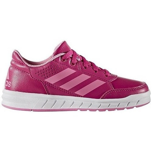 Sko Børn Lave sneakers adidas Originals Altasport K Pink, Hvid