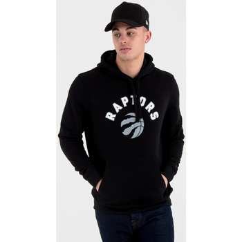 textil Herre Sweatshirts New-Era Sweat à capuche  avec logo de l'équipe Toronto Raptors Sort