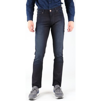 textil Herre Smalle jeans Wrangler Larston Night Rider W18SBW77Q Blå
