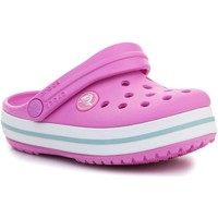 Sko Pige Sandaler Crocs Crocband Kids Clog T 207005-6SW Pink