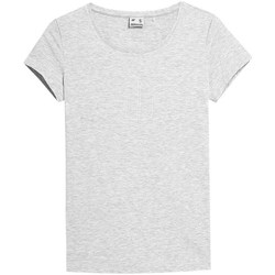 textil Dame T-shirts m. korte ærmer 4F TSD353 Grå
