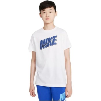 textil Dreng T-shirts m. korte ærmer Nike CAMISETA BLANCA NIO  SPORTSWEAR DO1825 Hvid