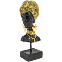 Indretning Små statuer og figurer Signes Grimalt Afrikansk Figur Med Base Sort
