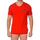 textil Herre T-shirts m. korte ærmer Bikkembergs BKK1UTS08BI-RED Rød