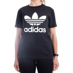 textil Dame T-shirts m. korte ærmer adidas Originals GN2896 Sort