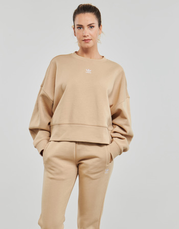 textil Dame Sweatshirts adidas Originals SWEATSHIRT Beige