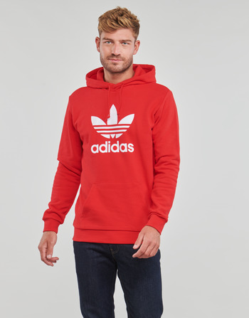 textil Herre Sweatshirts adidas Originals TREFOIL HOODY Rød / Stærk