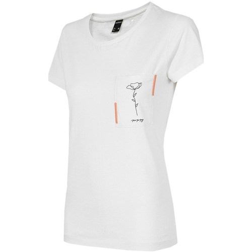 textil Dame T-shirts m. korte ærmer Outhorn TSD614 Hvid