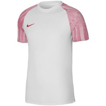 textil Herre T-shirts m. korte ærmer Nike Drifit Academy Hvid, Rød