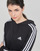 textil Dame Sweatshirts adidas Performance W 3S FT CRO HD Sort
