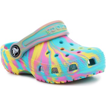 Sko Børn Sandaler Crocs Classic Marbled Kids Clog T 206838-4SM Flerfarvet