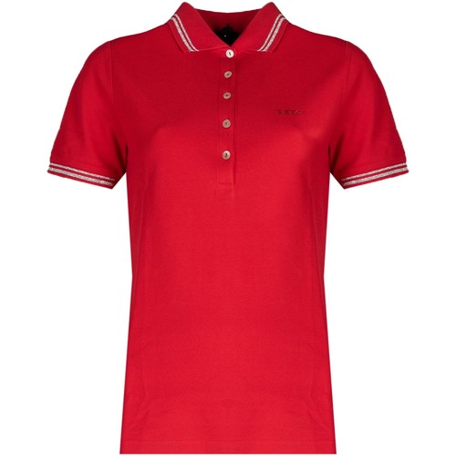 textil Dame Polo-t-shirts m. korte ærmer Geox W1210A/T2649 | W Sustin Rød