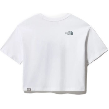 The North Face W CROPPED EASY TEE Hvid